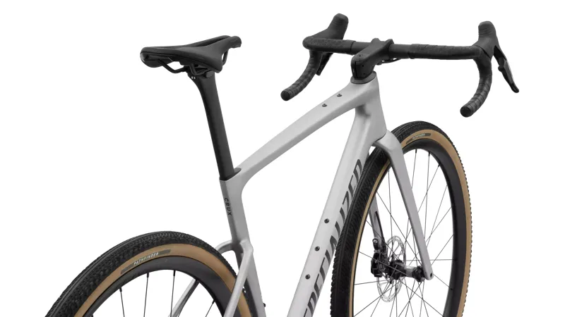Specialized Crux 5 Expert Carbon AXS Gravel Bike 2027 in Shadow Silver-3