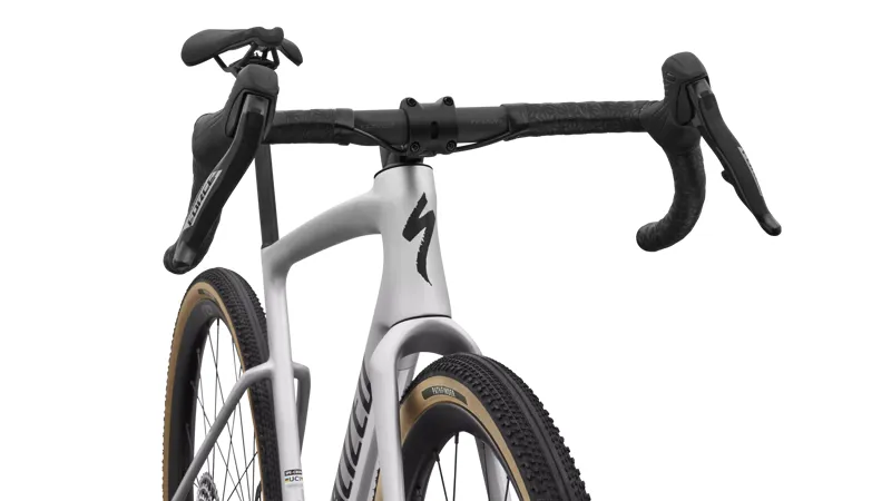 Specialized Crux 5 Expert Carbon AXS Gravel Bike 2027 in Shadow Silver-4