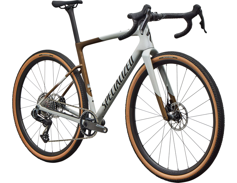 Specialized Crux 5 Expert Carbon AXS Gravel Bike 2027 in Burnt Gold-2