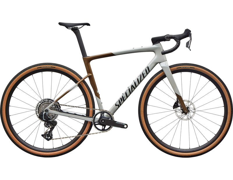 Specialized Crux 5 Expert Carbon AXS Gravel Bike 2027 in Burnt Gold