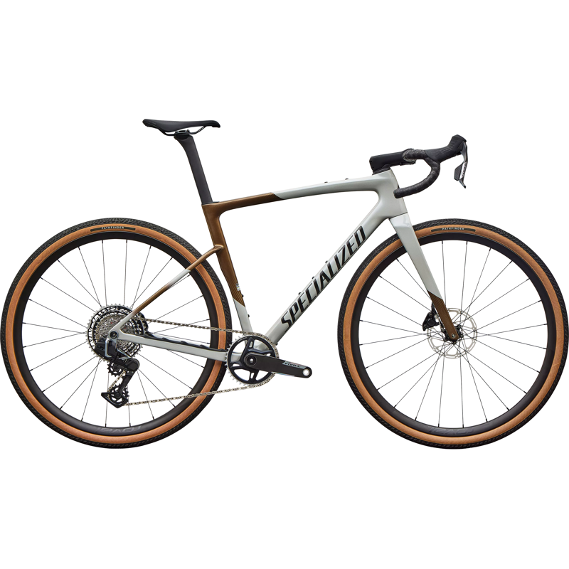 Balfes Bikes Specialized Crux 5 Expert Carbon AXS Gravel Bike 2027 in Burnt Gold | Free postage over £30, £10 off first order, price match & 0% finance.