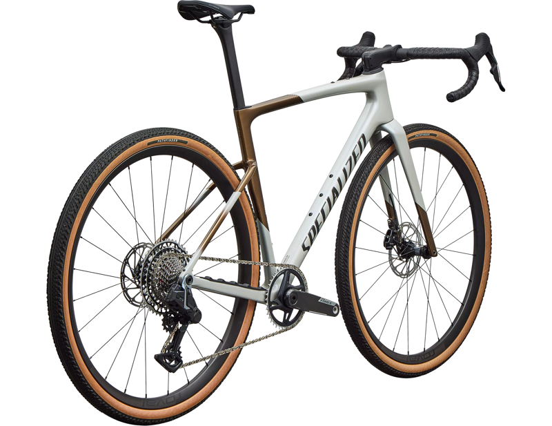 Specialized Crux 5 Expert Carbon AXS Gravel Bike 2027 in Shadow Silver-1