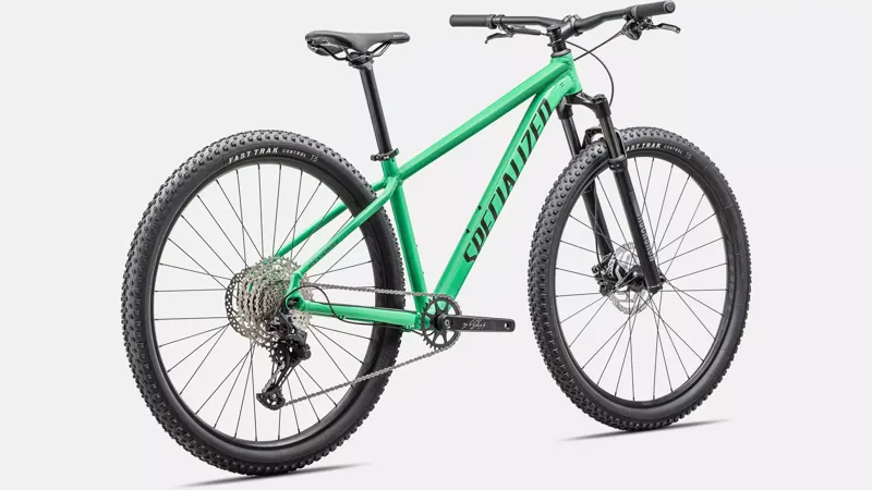 Specialized Rockhopper Expert Hardtail Mountain Bike 2025 in Gloss Electric Green/Dark Moss-3