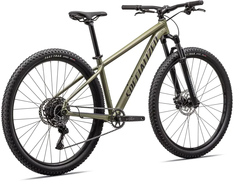 Specialized Rockhopper Comp Hardtail Mountain Bike 2025 in Gloss Metallic Spruce/Smoke-2
