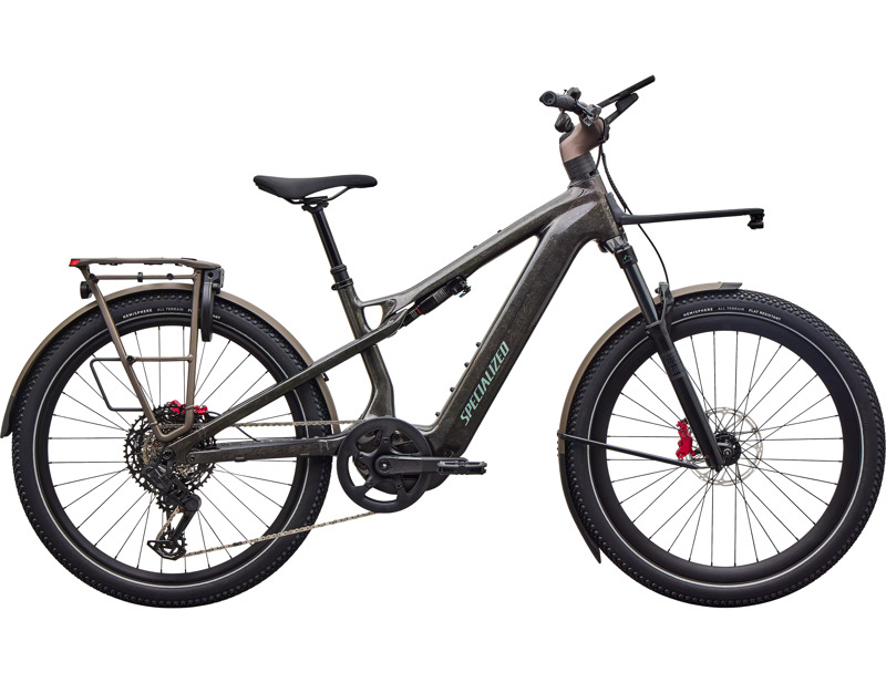 Specialized Turbo Vado 3 X 6.0 Electric Full Suspension Mountain Bike 2027 in Gloss Warm Smoke