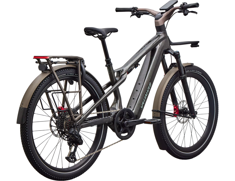 Specialized Turbo Vado 3 X 6.0 Electric Full Suspension Mountain Bike 2027 in Gloss Warm Smoke-2