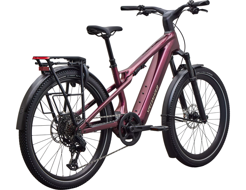 Specialized Turbo Vado 3 X 5.0 Electric Full Suspension Mountain Bike 2027 in Gloss Boreaux Metallic-2
