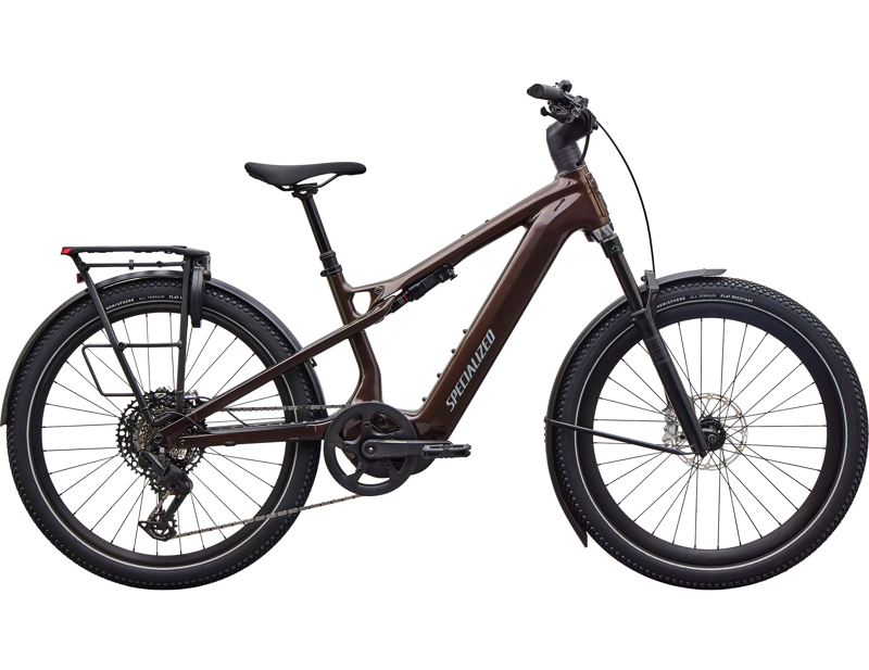 Balfes Bikes Specialized Turbo Vado 3 X 5.0 Electric Full Suspension Mountain Bike 2027 in Gloss Stallion Metallic | Free postage over £30, £10 off first order, price match & 0% finance.