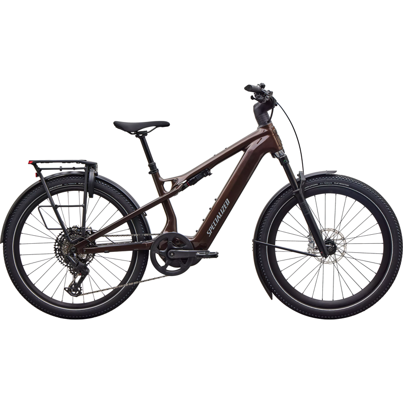 Balfes Bikes Specialized Turbo Vado 3 X 5.0 Electric Full Suspension Mountain Bike 2027 in Gloss Stallion Metallic | Free postage over £30, £10 off first order, price match & 0% finance.