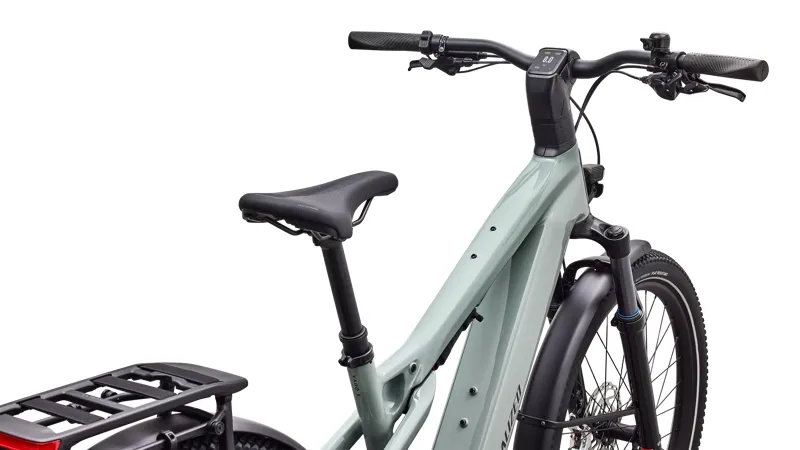 Specialized Turbo Vado 3 X 4.0 Electric Full Suspension Mountain Bike 2027 in Gloss Agave Grey-3