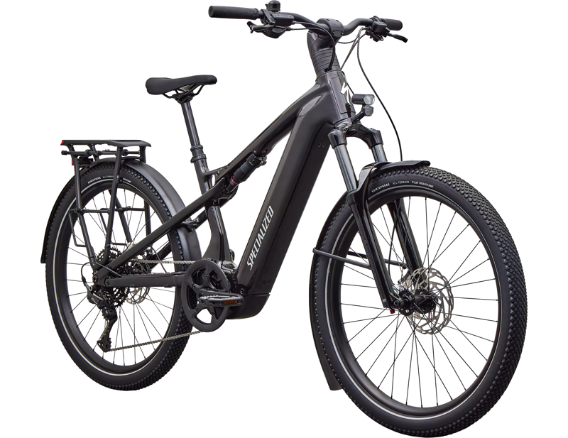 Specialized Turbo Vado 3 X 4.0 Electric Full Suspension Mountain Bike 2027 in Gloss Obsidian-1