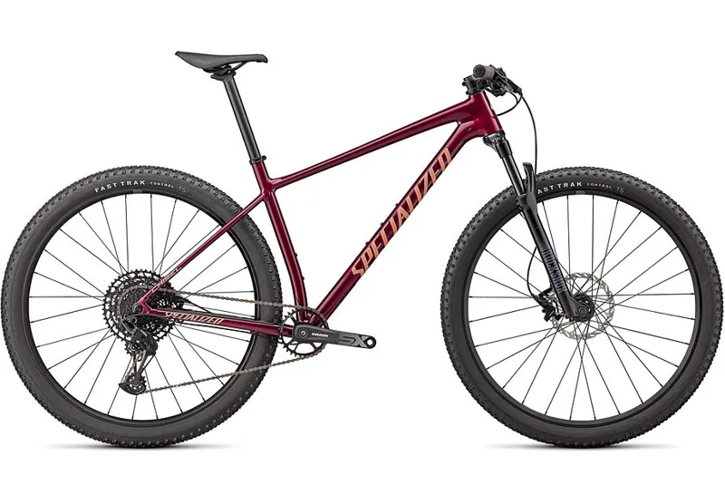 Specialized Chisel Hardtail Mountain Bike 2023 in Gloss Maroon
