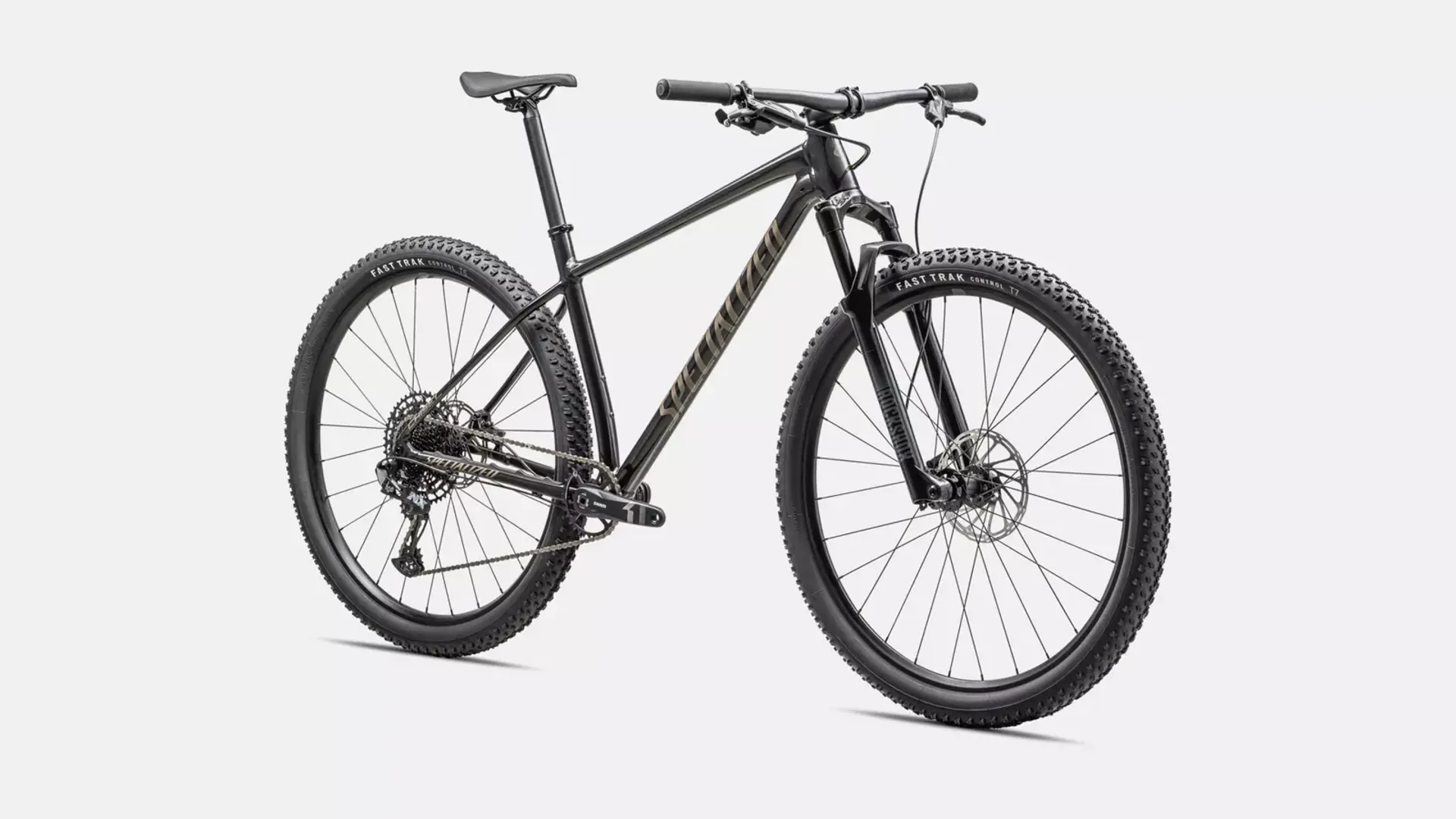 Obsidian Chisel Specialized Chisel Comp Mountain Bike 2025 in Gloss Metallic Obsidian/Taupe