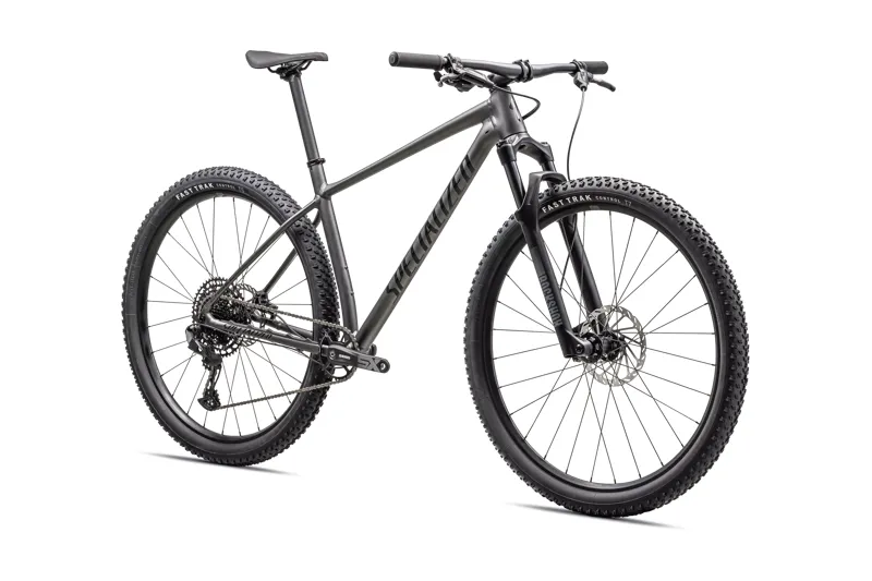 Specialized Chisel HT Base Mountain Bike 2024 in Gloss Smoke/Tarmac Black-1