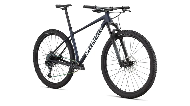 Specialized Chisel Hardtail Comp Hardtail Mountain Bike 2026 in Gloss Metallic Deep Marine/White-1