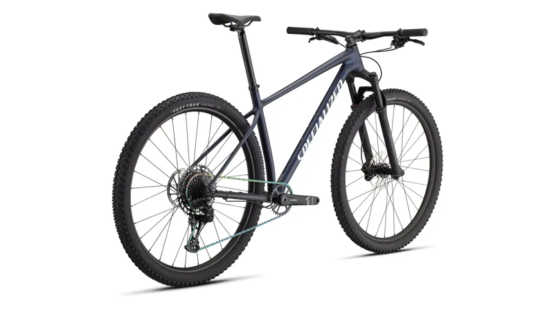 Specialized Chisel Hardtail Comp Hardtail Mountain Bike 2026 in Gloss Metallic Deep Marine/White-2