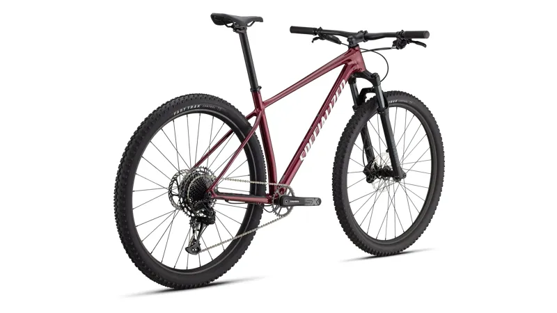 Specialized Chisel Hardtail Mountain Bike 2026 in Gloss Maroon/White-2