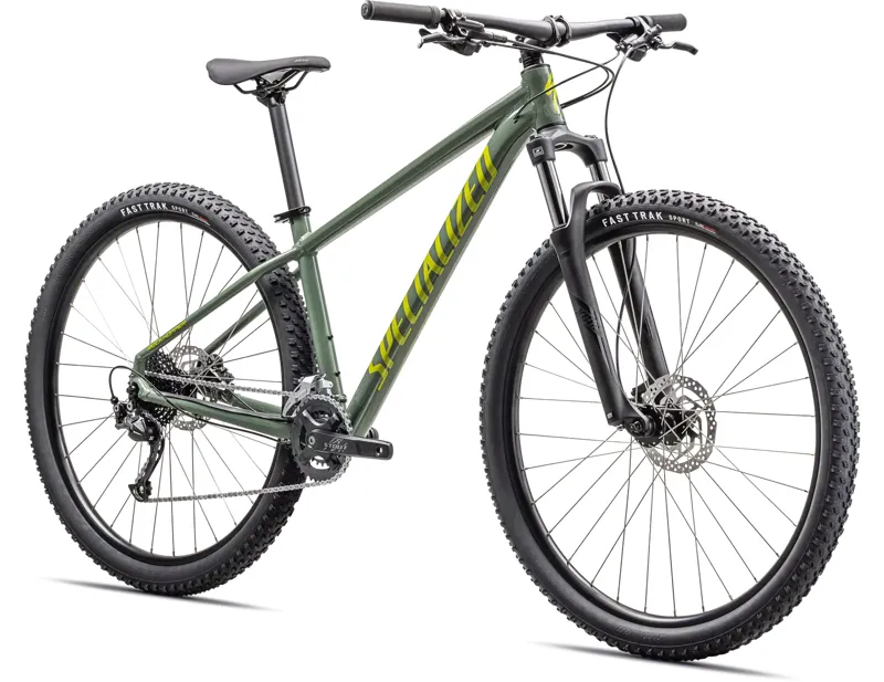 Specialized Rockhopper Hardtail Mountain Bike 2025 in Gloss Sage Green/Olive Green-1