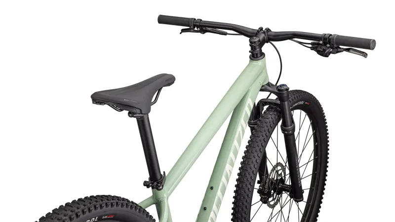 Specialized Rockhopper Comp Hardtail Mountain Bike 2026 in Gloss Pistachio / White Mountains-3