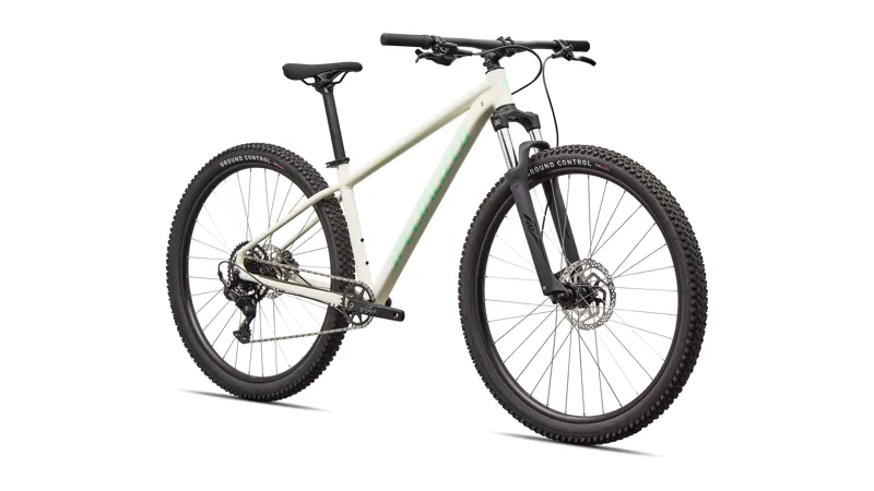 Specialized Rockhopper Sport Hardtail Mountain Bike 2026 in Gloss Dune White / Oasis-1