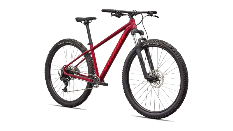 Specialized Rockhopper Sport Hardtail Mountain Bike 2026 in Gloss Maroon / Deep Orange-1