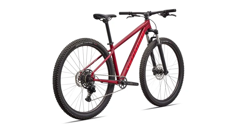 Specialized Rockhopper Sport Hardtail Mountain Bike 2026 in Gloss Maroon / Deep Orange-2