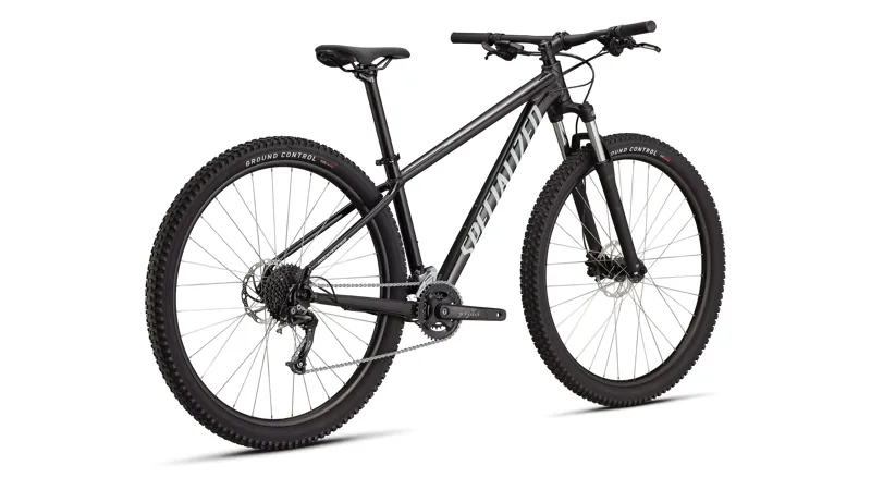 Specialized Rockhopper Hardtail Mountain Bike 2026 in Gloss Obsidian / Dunewhite-2