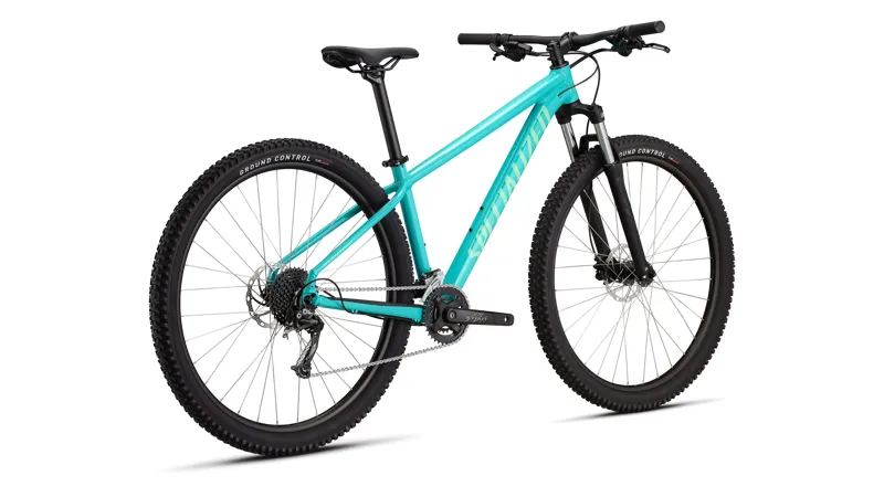 Specialized Rockhopper Hardtail Mountain Bike 2026 in Gloss Lagoon Blue / Oaisis-2