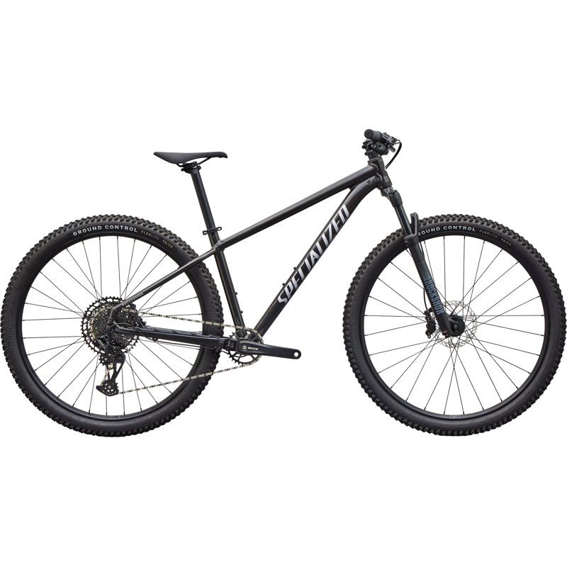 Balfes Bikes Specialized Rockhopper Expert Hardtail Mountain Bike 2027 in Gloss Charcoal | Free postage over £30, £10 off first order, price match & 0% finance.