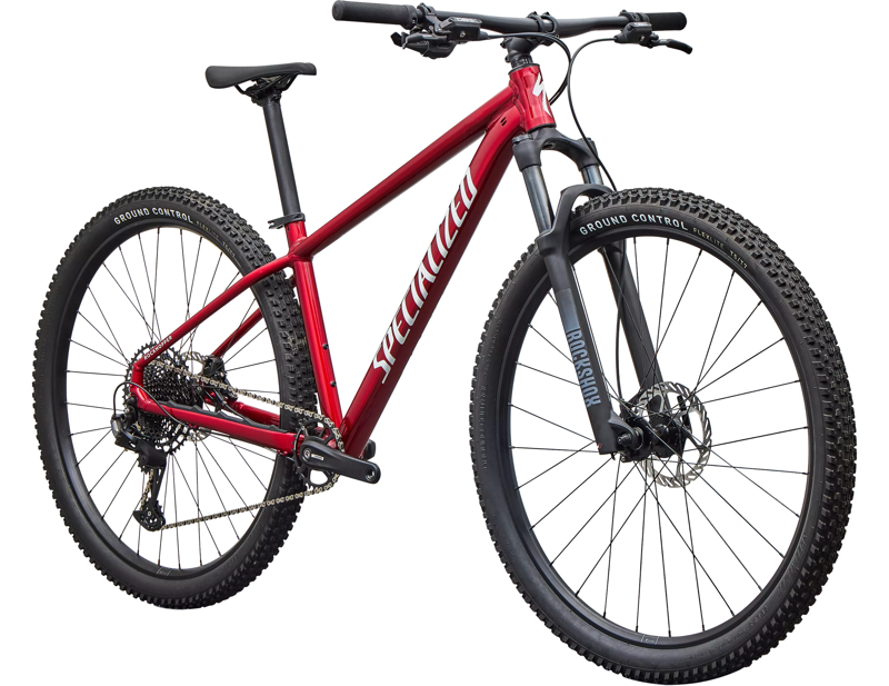Specialized Rockhopper Expert Hardtail Mountain Bike 2027 in Red Tint-2