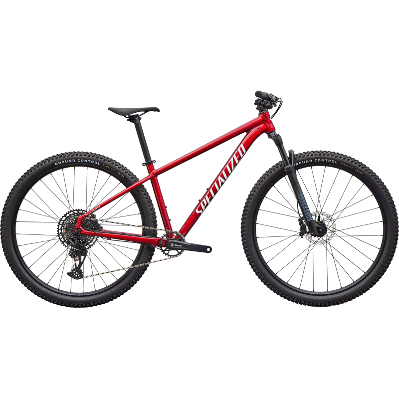 Balfes Bikes Specialized Rockhopper Expert Hardtail Mountain Bike 2027 in Red Tint | Free postage over £30, £10 off first order, price match & 0% finance.