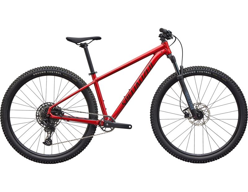 Specialized Rockhopper Comp Hardtail Mountain Bike 2027 in Gloss Cayenne Metallic