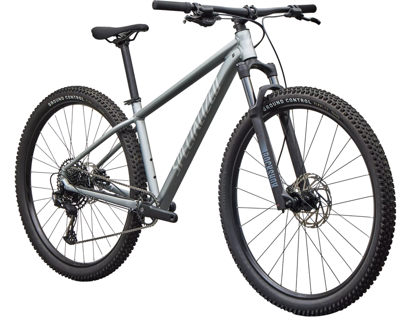 Specialized Rockhopper Comp Hardtail Mountain Bike 2027 in Satin Shadow Silver-1