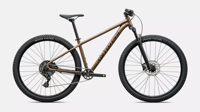 Specialized Rockhopper Sport Hardtail Mountain Bike 2027 in Gloss Burnt Gold Metallic 