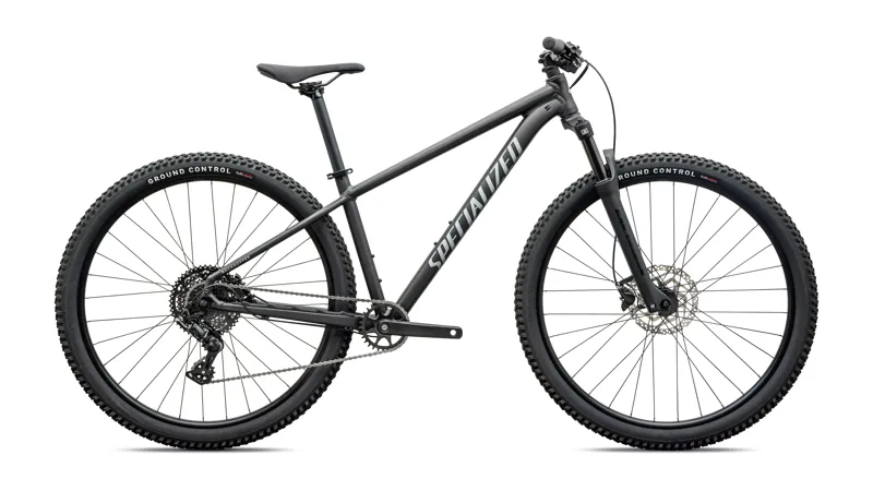 Specialized Rockhopper Sport Hardtail Mountain Bike 2027 in Satin Metallic Obsidian