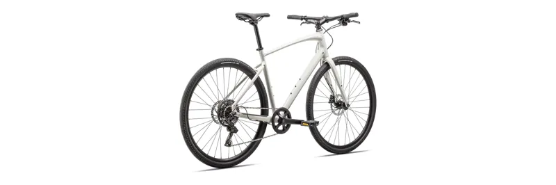 Specialized Sirrus X 2.0 Hybrid Bike 2025 in White/ Dove Grey Reflective-2
