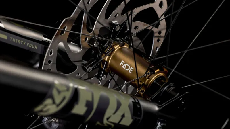 Cube Stereo One22 C:62 TM 29 Full Suspension Mountain Bike 2026 in Dusty Olive/Gold-5