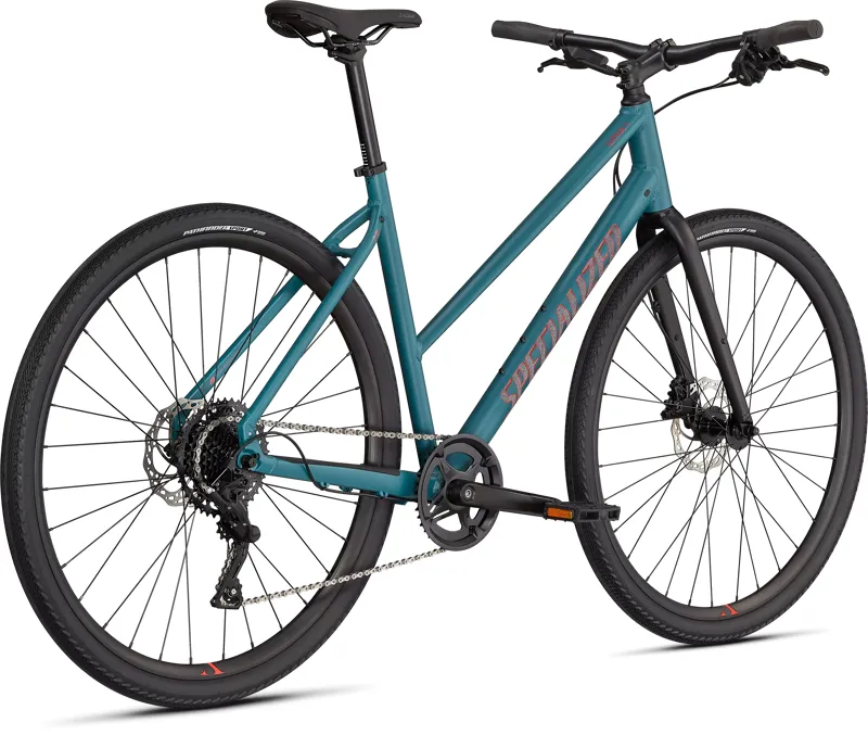 Specialized Sirrus X 2.0 Step-Through Hybrid Bike 2024 in Blue-2