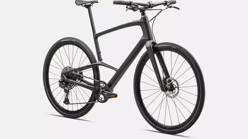 Specialized Sirrus X 5.0 Hybrid Bike 2024 in Obsidian Metallic Black-2