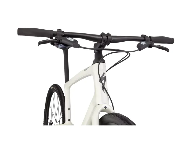 Specialized Sirrus X 6.0 Hybrid Bike 2025 in Dune White/ Obsidian Reflective-4