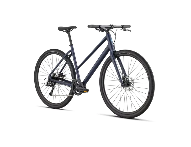 Specialized Sirrus X 1.0 Step-Through Hybrid Bike 2026 in Dark Blue-1
