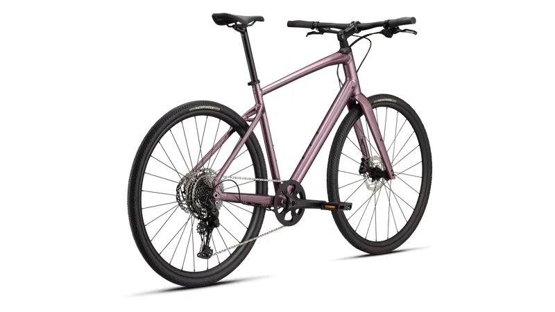 Specialized Sirrus X 4.0 Hybrid Bike 2026 in Gloss Quartz Metallic / Bordeaux Metallic Frost Reflective-2