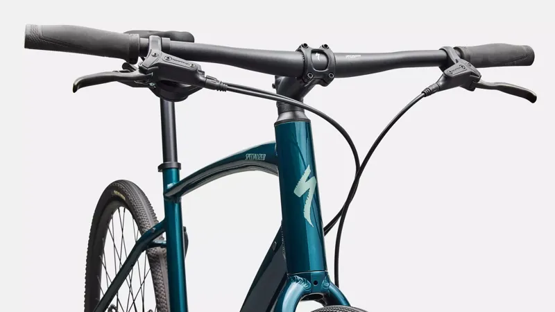 Specialized Sirrus X 3.0 Hybrid Bike 2026 in Gloss Emerald Metallic / Fjord Metallic Frost Reflective-4