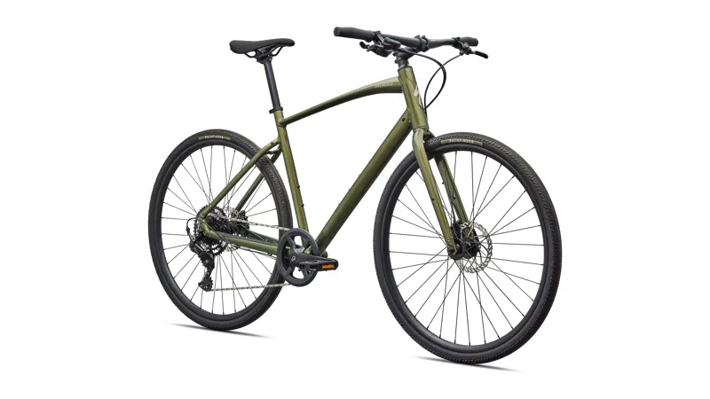 Specialized Sirrus X 2.0 Hybrid Bike 2026 in Gloss Laruel Green Metallic-1