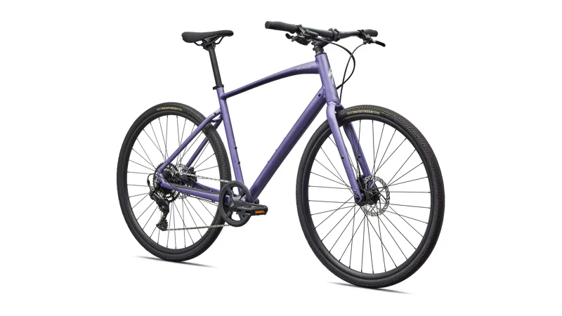 Specialized Sirrus X 2.0 Hybrid Bike 2026 in Satin Mauve Metallic / Dolomite Metallic Frost Reflective-2