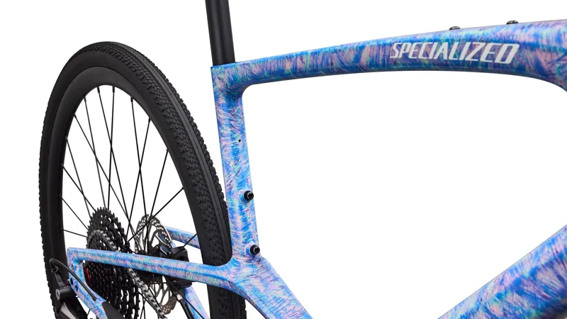 Specialized Sirrus X 5.0 Hybrid Bike 2026 in Gloss Dry Brushed Sky Blue / Oasis / Purple Haze-5