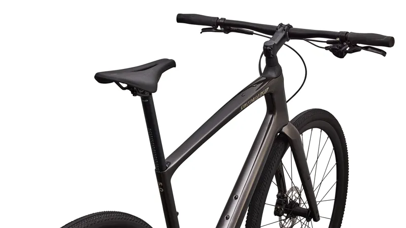 Specialized Sirrus X 5.0 Hybrid Bike 2026 in Gloss Warm Smoke / Sandstone Metallic Frost Reflective-3