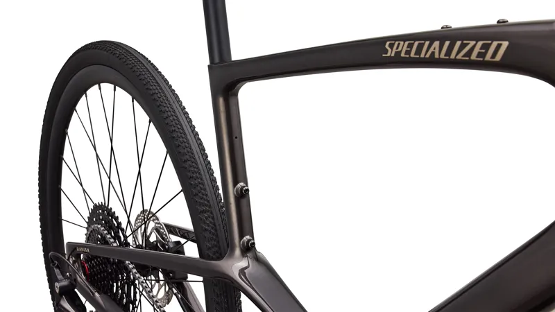 Specialized Sirrus X 5.0 Hybrid Bike 2026 in Gloss Warm Smoke / Sandstone Metallic Frost Reflective-5