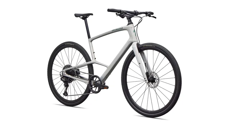 Specialized Sirrus X 5.0 Hybrid Bike 2026 in Gloss Dolomite Metallic / Fjord Metallic Frost Reflective-2