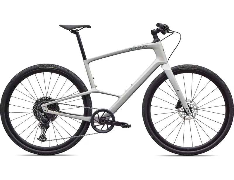 Specialized Sirrus X 5.0 Hybrid Bike 2026 in Gloss Dolomite Metallic / Fjord Metallic Frost Reflective